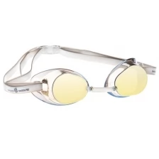 Стартовые очки для плавания Mad Wave Racer SW Mirror, цвет Золотой (06W)