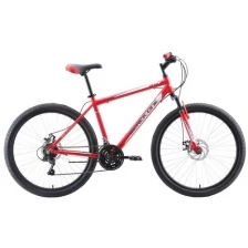 Горный велосипед BLACK ONE Onix 26 D Alloy красный/серый/белый 16"