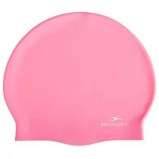 Шапочка для плавания Nuance Pink, силикон
